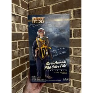BBi Elite Force 1/6 Korean War F-86 Sabre Pilot, Col. Walker "Bud" Mahurin - NIB